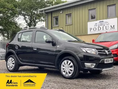 Used Dacia Sandero Lauréate 90 HP (66 kW) 2015 Black Hatchback