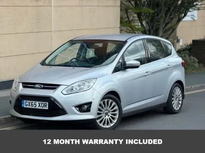 Begagnad Ford C-MAX Titanium 115 HK (84 kW) 2015 Silver Minibuss