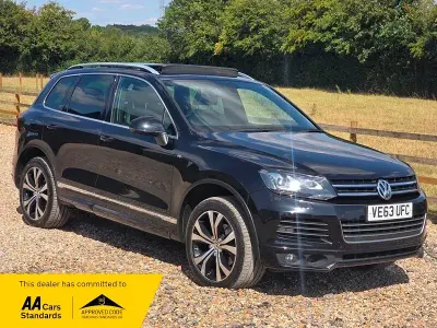 Used VW Touareg R-line 2014 Black SUV
