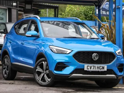Used MG ZS Excite 106 HP (77 kW) 2021 Blue SUV