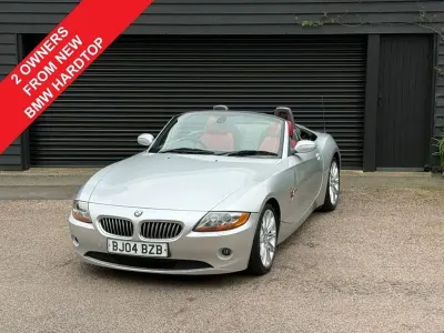 Begagnad BMW Z4 Impressive 231 HK (169 kW) 2004 Silver Cab