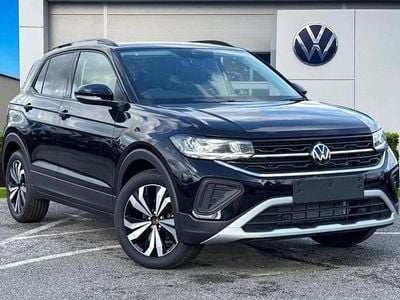 Black New 2025 VW T-Cross Match SUV | £24,490 (Good price)