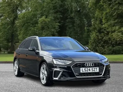 Used Audi A4 S-Line 204 HP (150 kW) 2024 Black Estate