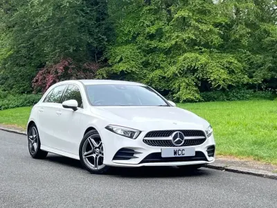 Begagnad Mercedes A180 Executive 116 HK (85 kW) 2018 Vit Halvkombi