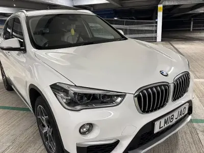 Used BMW X1 xLine 192 HP (141 kW) 2018 White SUV