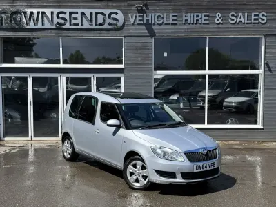 Used Skoda Roomster SE 105 HP (77 kW) 2014 Silver MPV