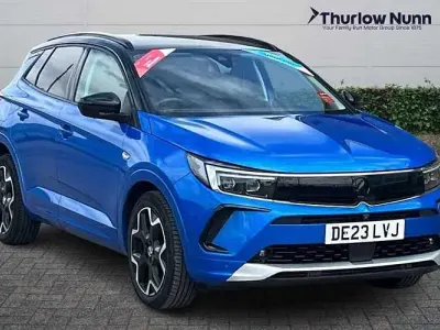 Used Vauxhall Grandland X Ultimate 131 HP (96 kW) 2023 Blue SUV