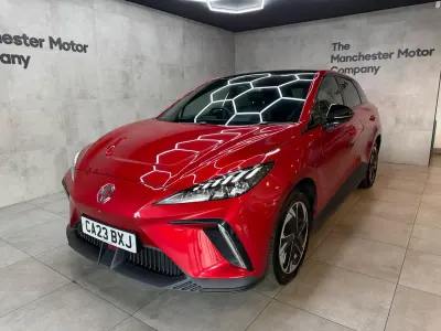 Used MG MG4 EV Trophy 63 kW (87 HP) 2023 Red Hatchback