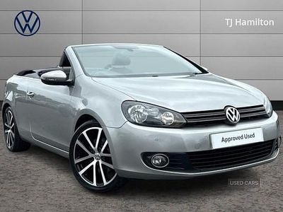 Silver Used 2014 VW Golf Cabriolet GT Cabriolet | £8,950