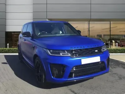 Used Land Rover Range Rover Sport SVR 575 HP (422 kW) 2020 Blue SUV