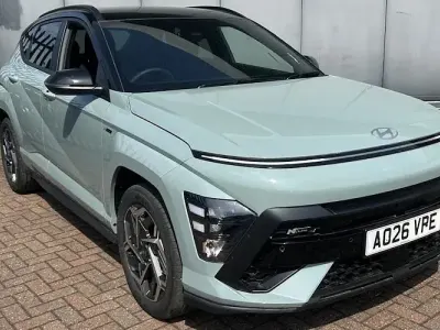New Hyundai Kona N Line 129 HP (94 kW) 2025 Green SUV