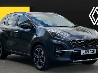 Used Kia Sportage GT-Line 136 HP (100 kW) 2019 Grey SUV