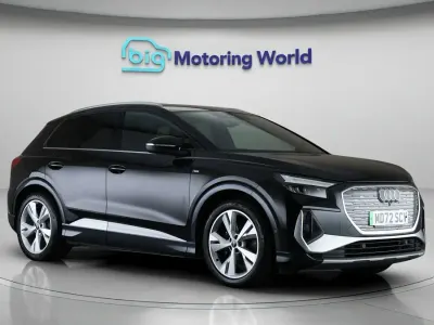 Used Audi Q4 e-tron S-Line 125 kW (170 HP) 2022 Black SUV