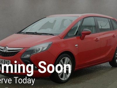 Used Vauxhall Zafira SRi 170 HP (125 kW) 2014 Red MPV