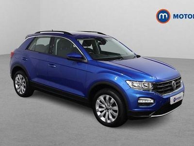 Blue Used 2021 VW T-Roc SE SUV | £15,349 (Fair price)