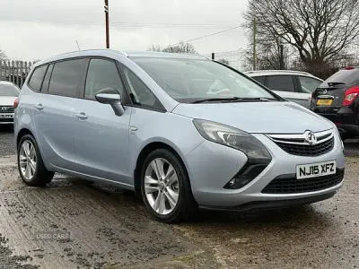 Used Vauxhall Zafira SRi 170 HP (125 kW) 2015 Silver MPV
