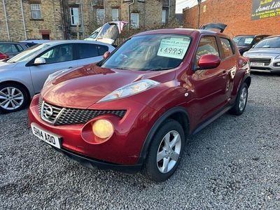 Red Used 2014 Nissan Juke Visia SUV | £4,995 (Fair price)