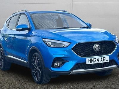 Usado MG ZS Exclusive 106 HP (77 kW) 2024 Azul SUV