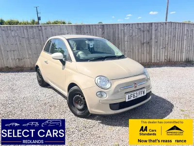Used Fiat 500 69 HP (50 kW) 2013 Beige Hatchback
