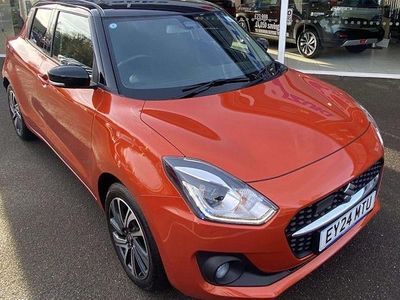 Used Suzuki Swift SZ5 83 HP (61 kW) 2023 Flame orange and black Hatchback