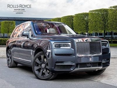 Blue Used 2019 Rolls Royce Cullinan SUV | £204,950 (Fair price)