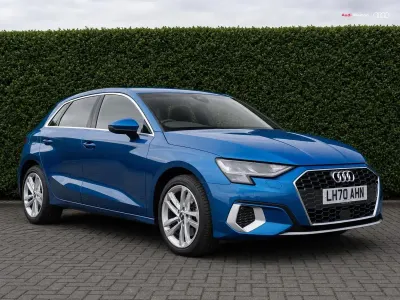 Used Audi A3 Sportback Sport 150 HP (110 kW) 2020 Blue Hatchback