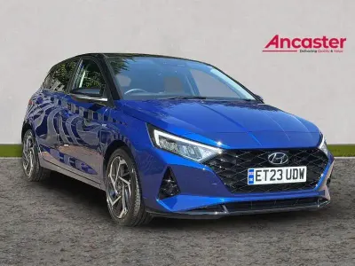 Used Hyundai i20 Ultimate 99 HP (72 kW) 2023 Blue Hatchback