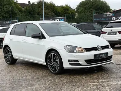 Used VW Golf VII Edition 110 HP (80 kW) 2016 White Hatchback