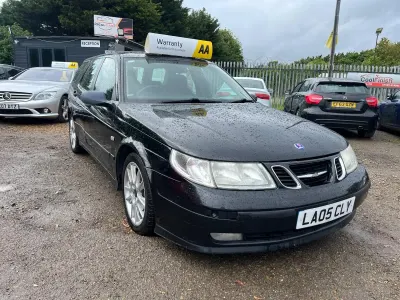 Used Saab 9-5 Vector 150 HP (110 kW) 2005 Black Estate