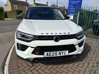Used KGM Korando 163 HP (119 kW) 2025 White SUV