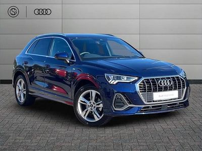 Used Audi Q3 S-Line 150 HP (110 kW) 2025 Blue SUV