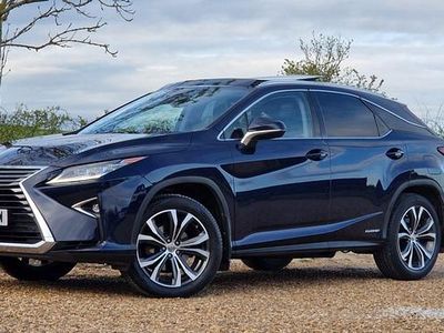 Used Lexus RX450h Luxury Line 2017 Blue SUV