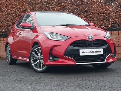 Used Toyota Yaris Hybrid 116 HP (85 kW) 2023 Red Hatchback