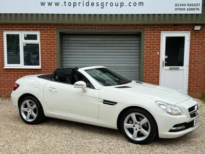 Used Mercedes SLK200 2013 White Cabriolet