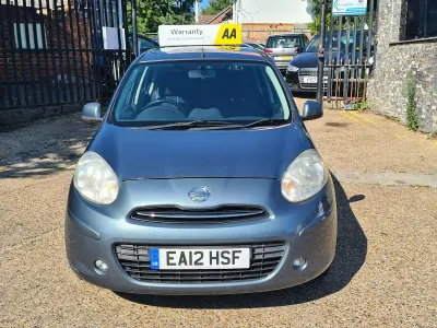 Used Nissan Micra Acenta 80 HP (58 kW) 2012 Grey Hatchback
