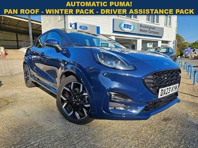 Blue Used 2023 Ford Puma ST-Line X Hatchback | £18,995 (A bit pricey)
