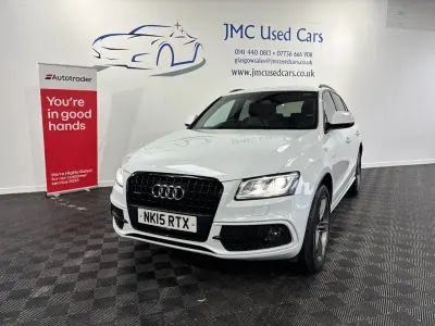 Used Audi Q5 S-line plus 177 HP (130 kW) 2015 White SUV