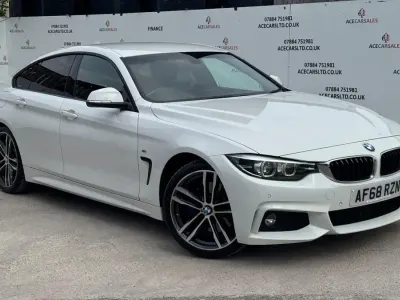 Used BMW 420 M Sport 190 HP (139 kW) 2018 White Coupe