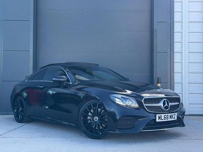 Used Mercedes E220 AMG Line Premium Plus 194 HP (142 kW) 2018 Black Coupe