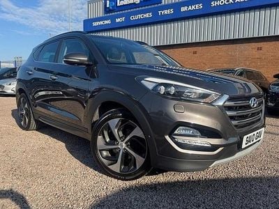 Used Hyundai Tucson Premium SE 141 HP (103 kW) 2017 Grey SUV