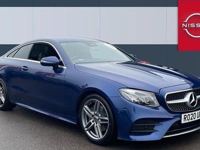 Blue Used 2020 Mercedes E300 AMG Line Premium Coupe | £21,536 (Super price)