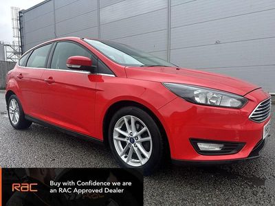 Used Ford Focus Zetec 2016 Red Hatchback