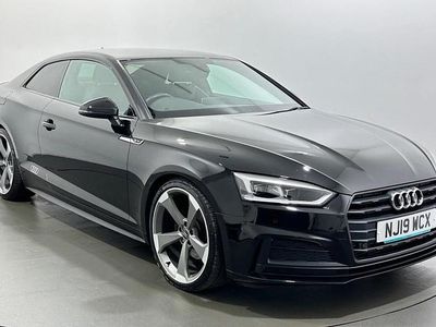 Used Audi A5 Black Edition 150 HP (110 kW) 2019 Black Coupe