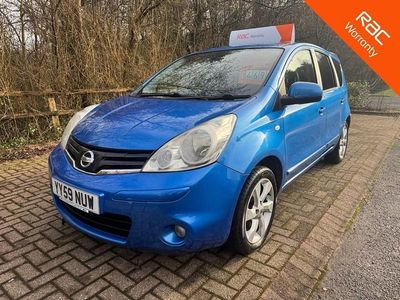 Used Nissan Note Tekna 110 HP (80 kW) 2009 Blue Hatchback