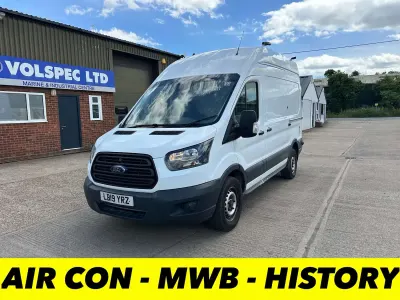 Used Ford Transit 130 HP (95 kW) 2019 White Van