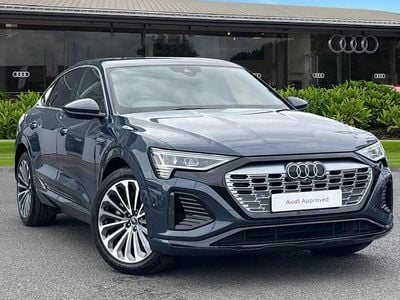 Used Audi Q8 e-tron S-Line 300 kW (408 HP) 2023 Blue SUV