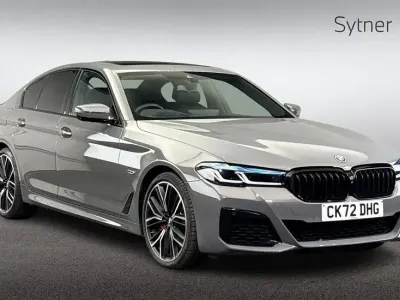 Used BMW 545e M Sport 389 HP (286 kW) 2022 Grey Sedan