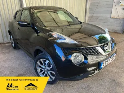 Używany Nissan Juke Tekna 117 KM (86 kW) 2017 Czarny SUV