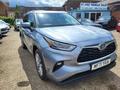 Used Toyota Highlander 243 HP (178 kW) 2021 Silver SUV