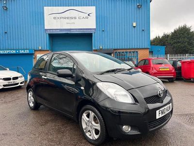 Used Toyota Yaris 2010 Black Hatchback